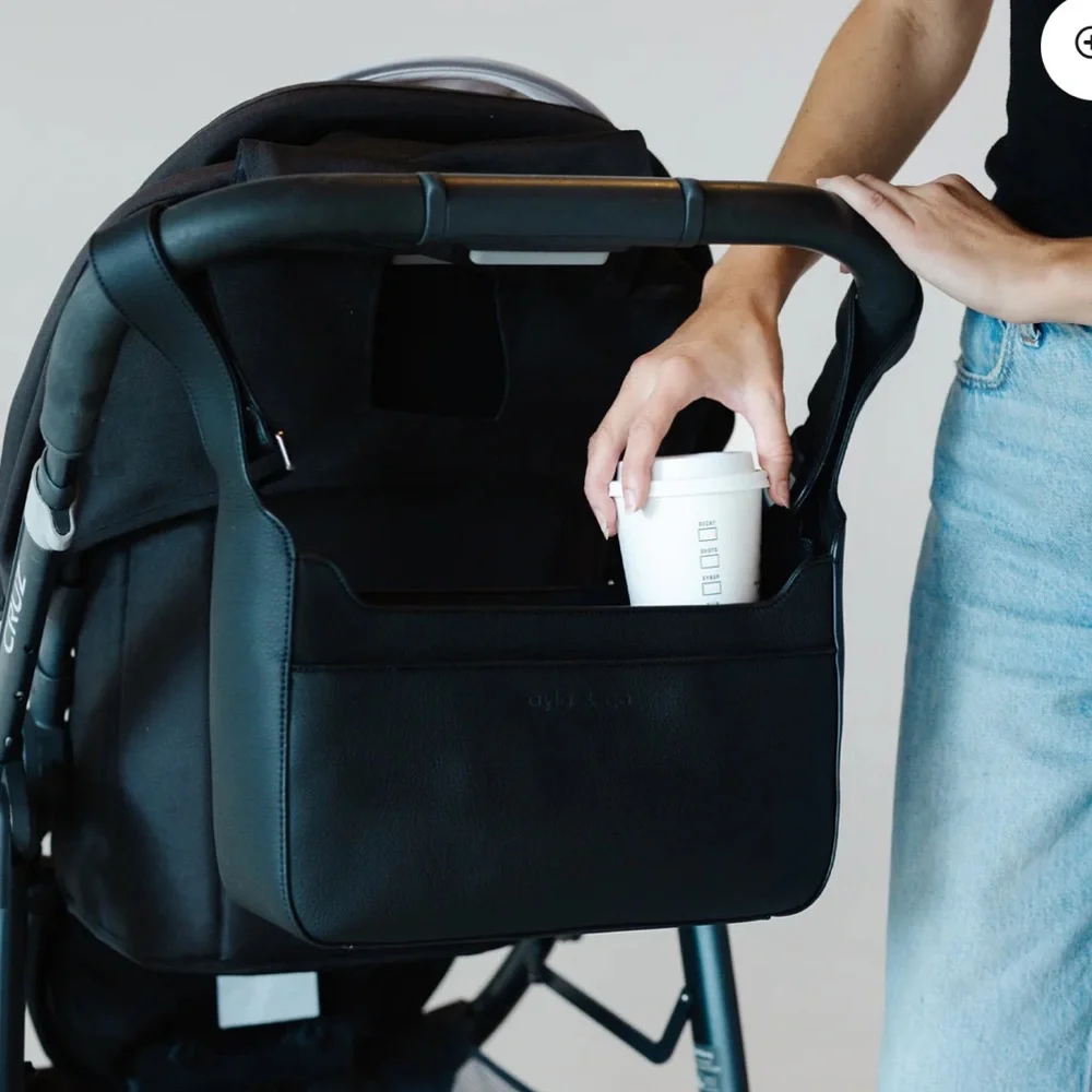 Ayla & Co Black Baby Stroller Organizer Bag